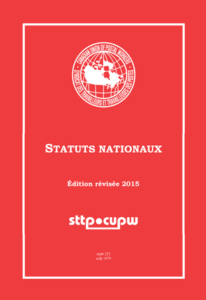 STTP - Statuts nationaux (édition révisée 2015)