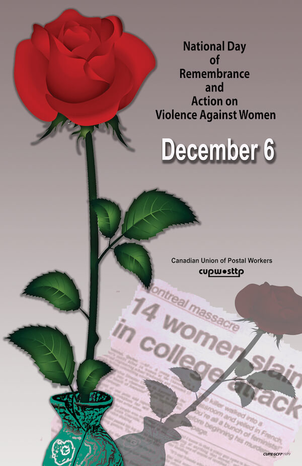 Poster: We Will Never Forget.  We Will Always Work For Change.