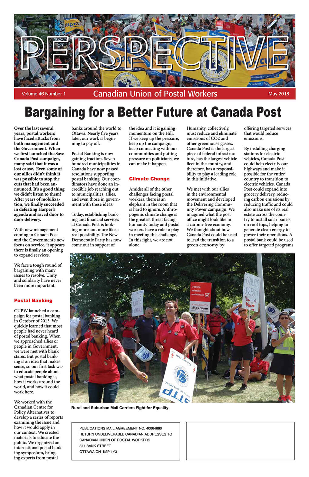 CUPW Perspective (May 2018)