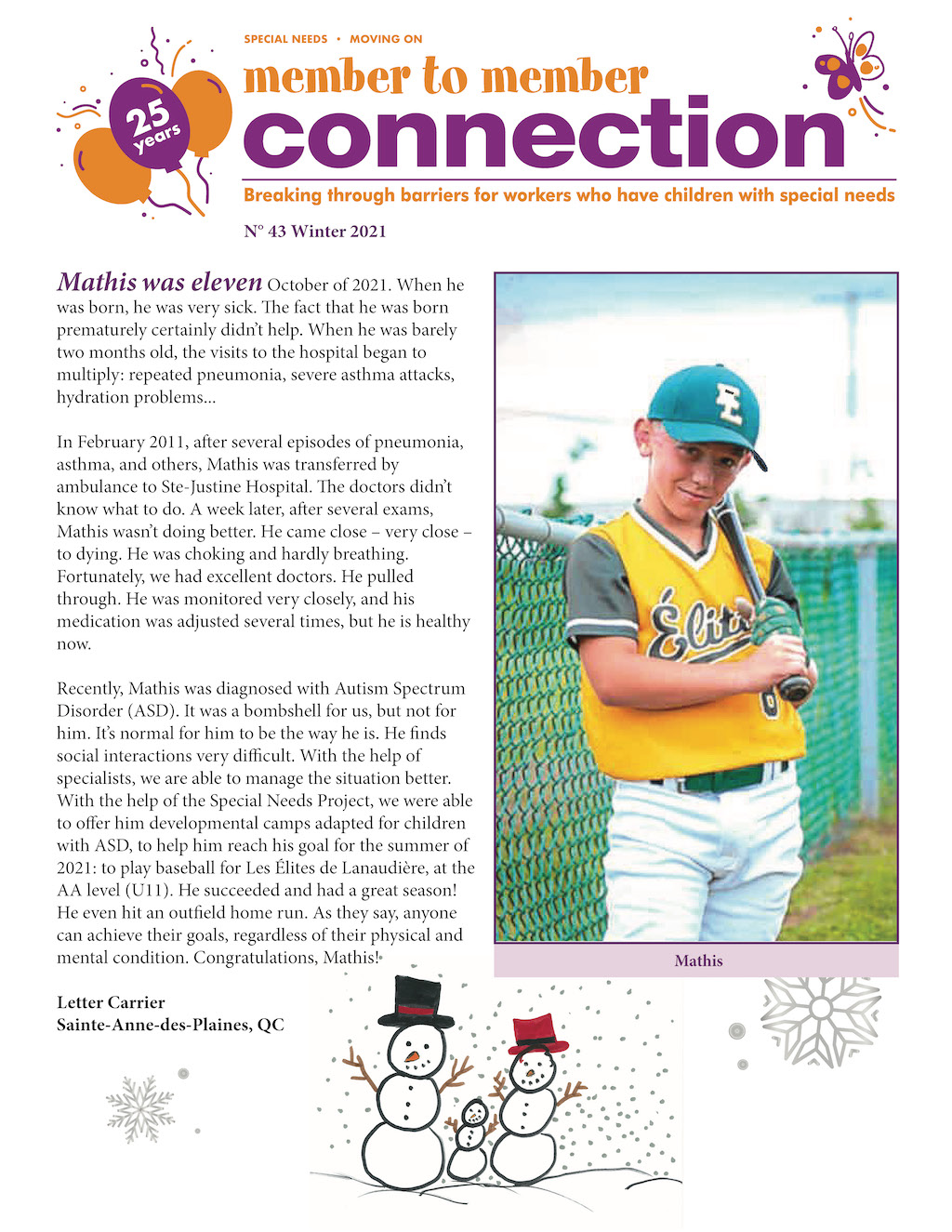 Member-To-Member Connection (Winter 2022)