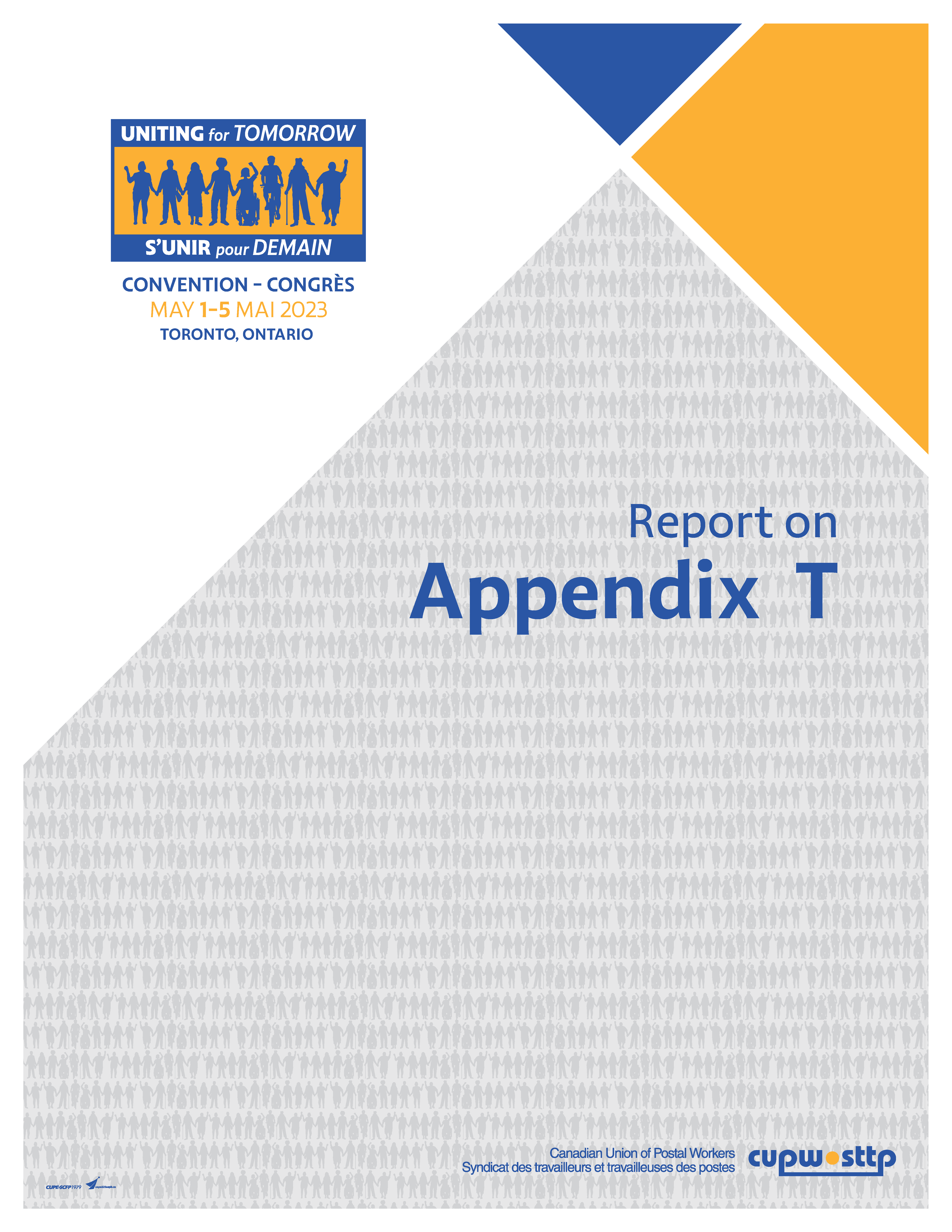 Report on Appendix T (2023)
