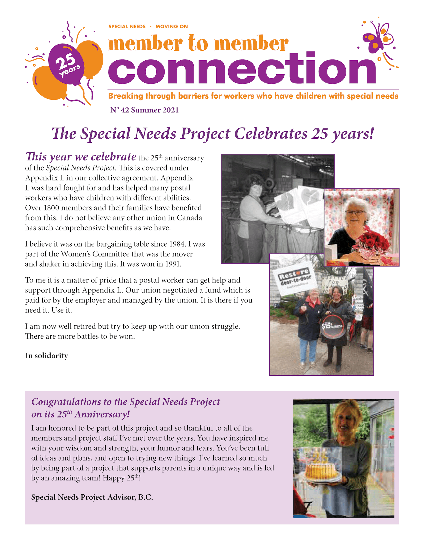 The Special Needs Project Celebrates 25 years!