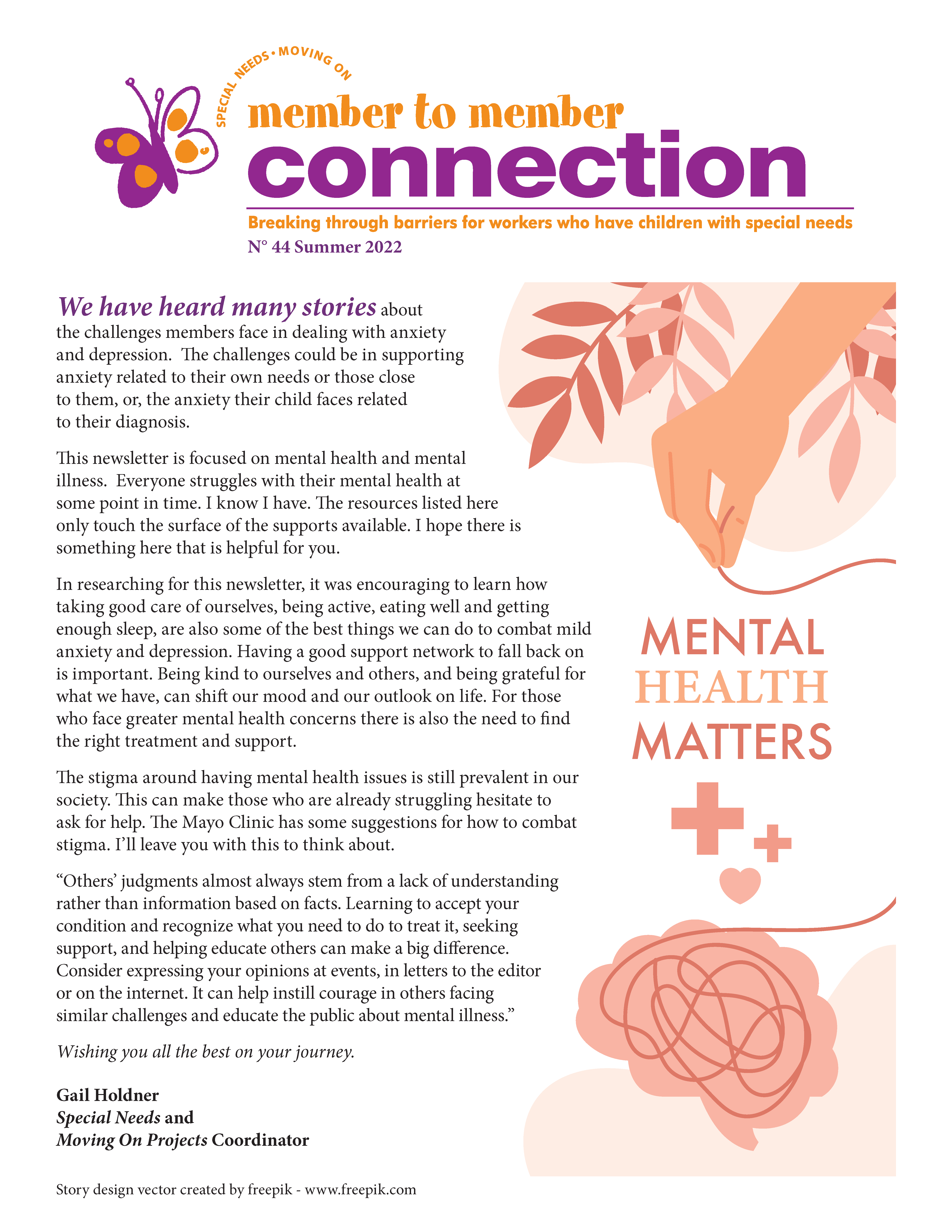 Member-To-Member Connection (Summer 2022)