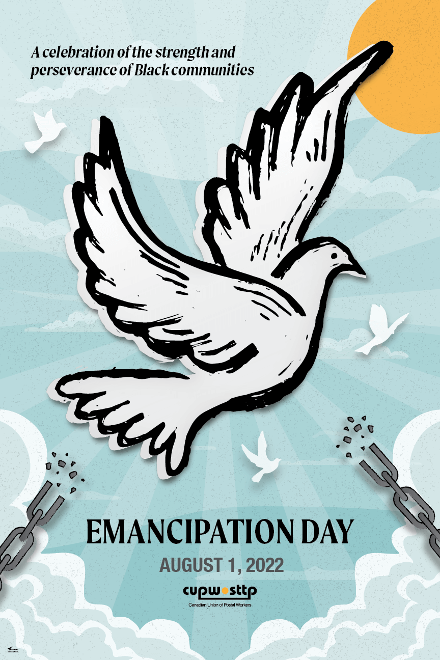 EMANCIPATION DAY AUGUST 1, 2022 - A celebration of the strength and perseverance of Black communities