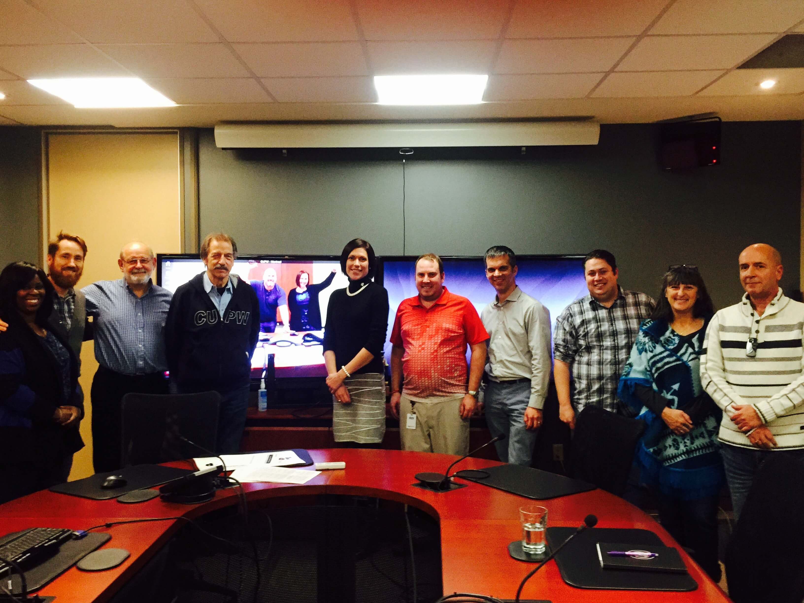 Meeting with Karine Trudel at National Office                                        