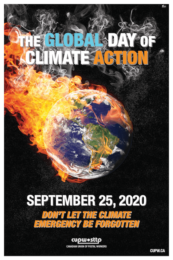 Poster: The Global Day of Climate Action - September 25, 2020