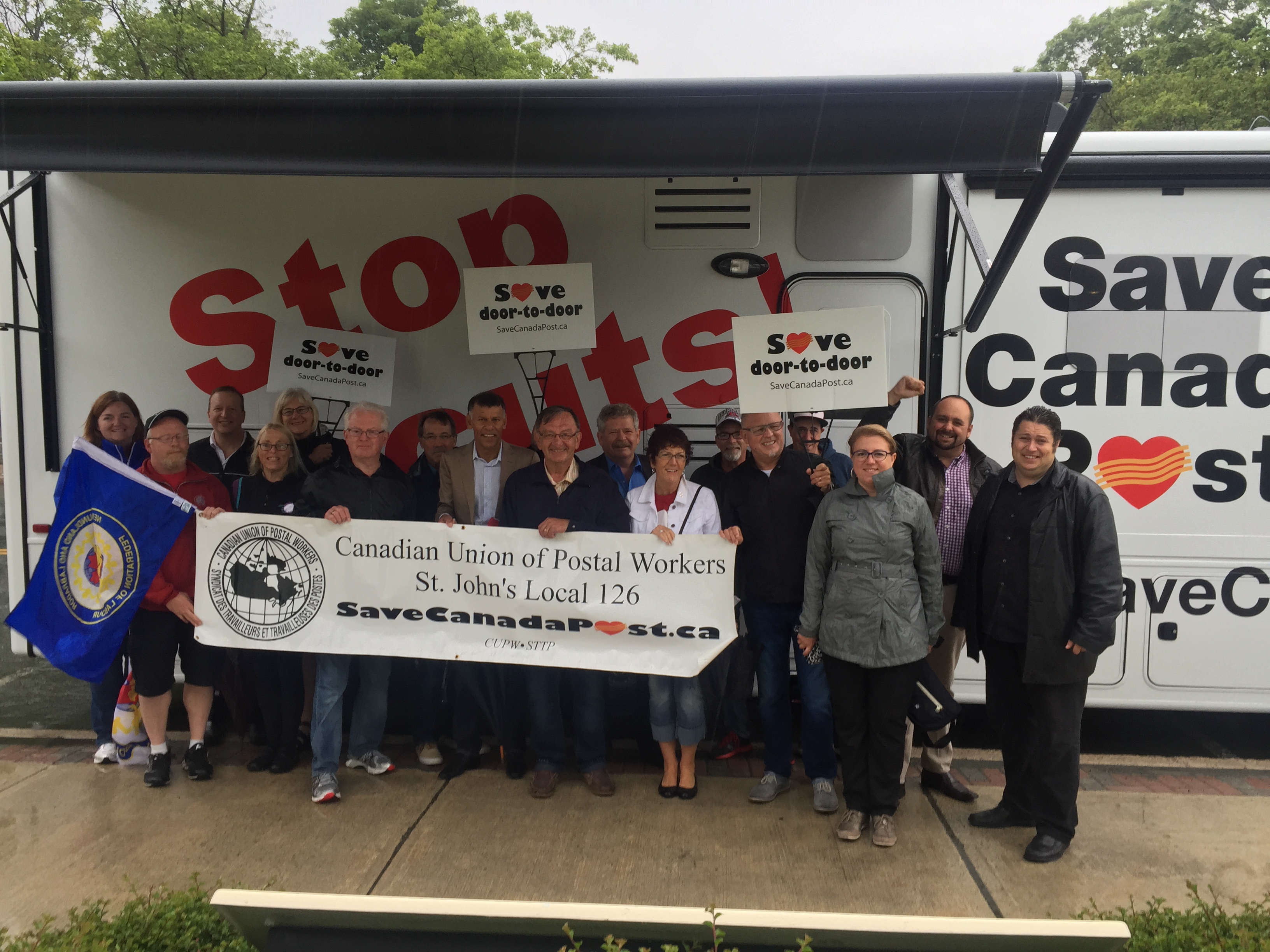 Postal Workers’ Caravan: Going Coast to Coast to Save Canada Post