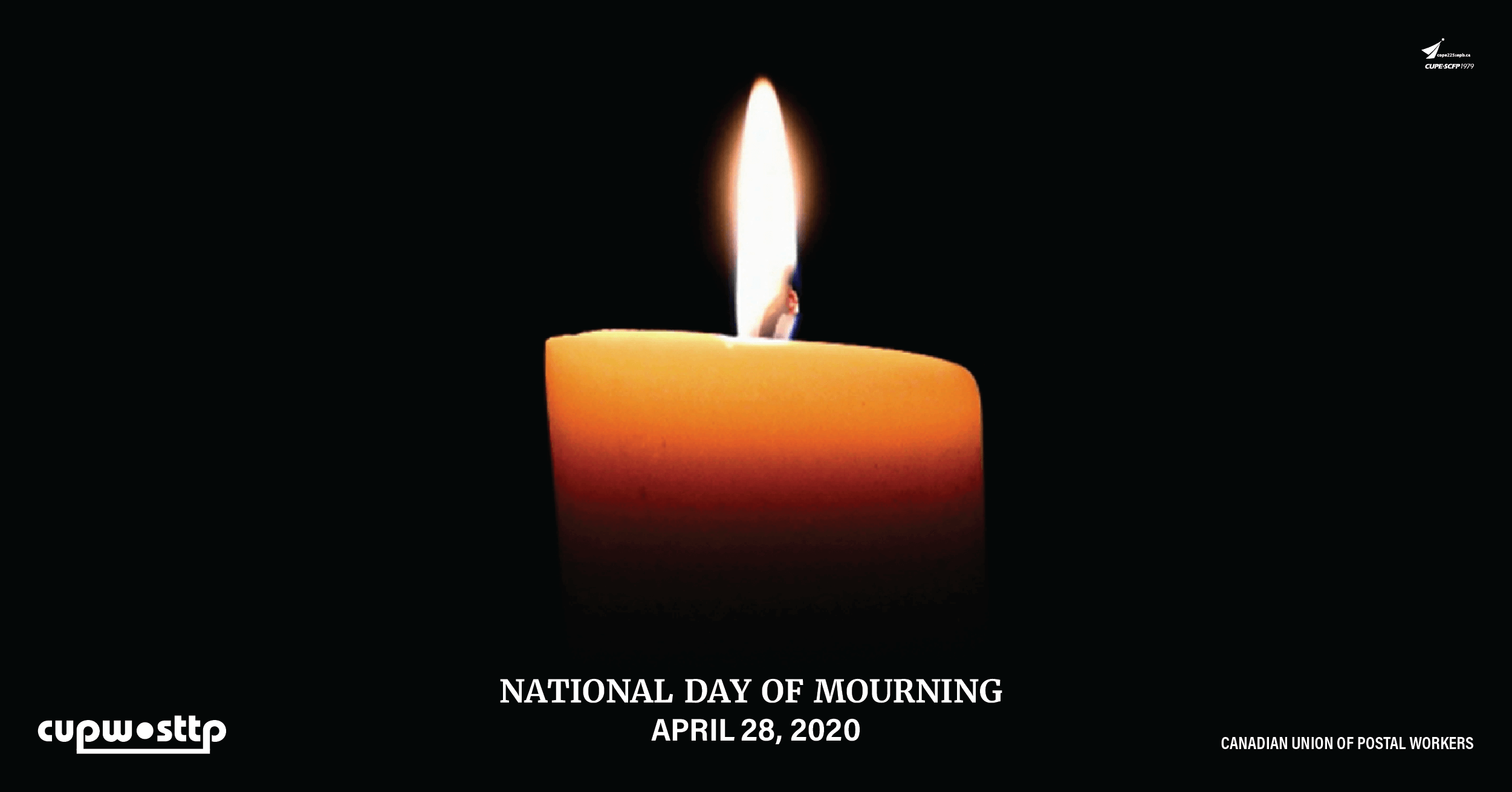 National Day of Mourning - April 28, 2020 National Day of Mourning - April 28, 2020