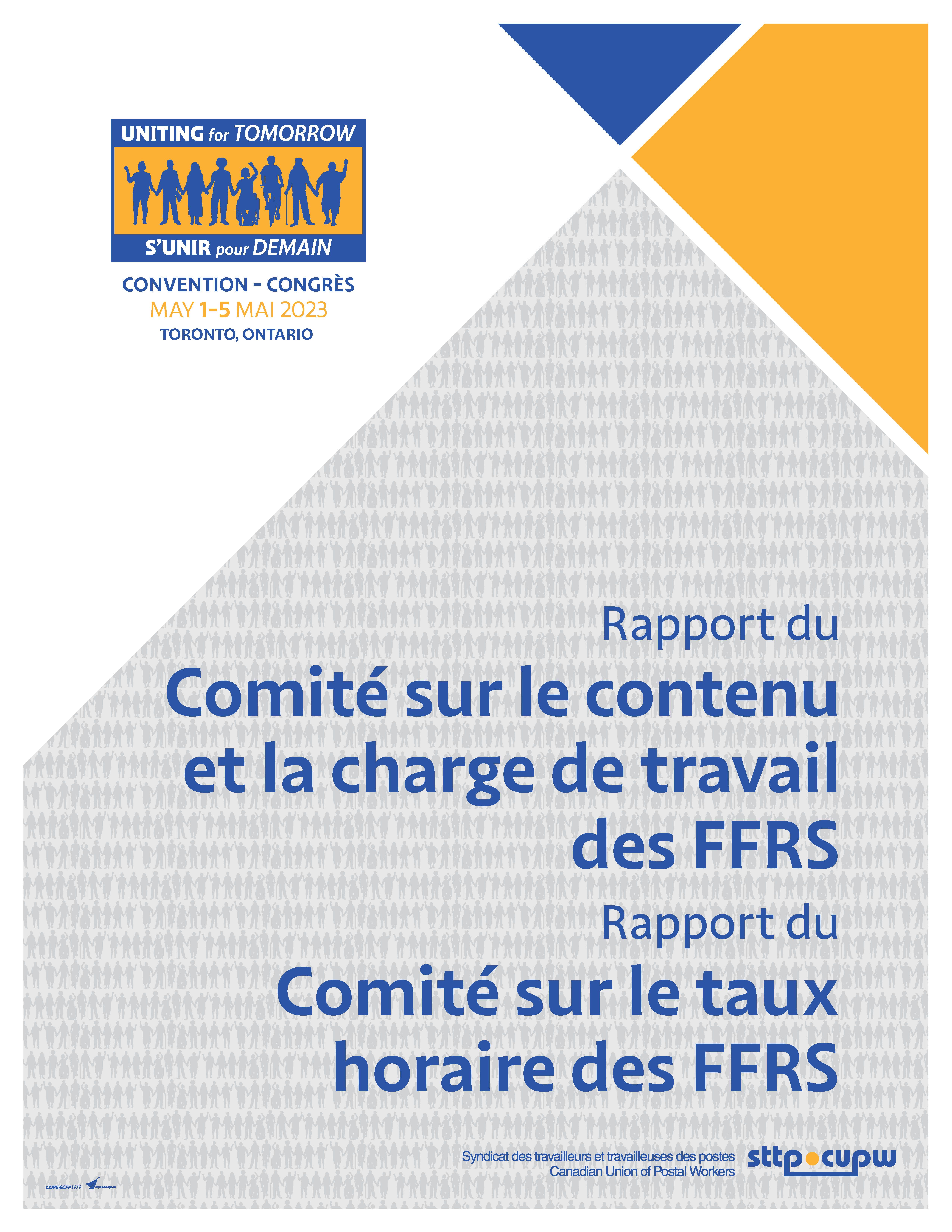 Rapport du Comité sur le contenu et la charge de travail des FFRS | Rapport du Comité sur le taux horaire des FFRS (2023)