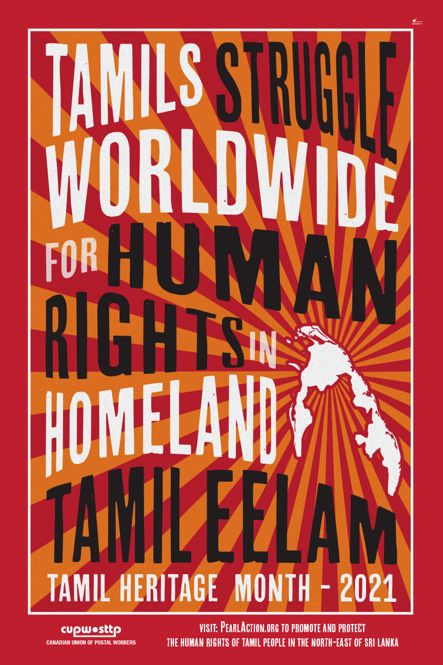 Poster: Tamil Heritage Month: Remembrance, Resilience, and Resistance