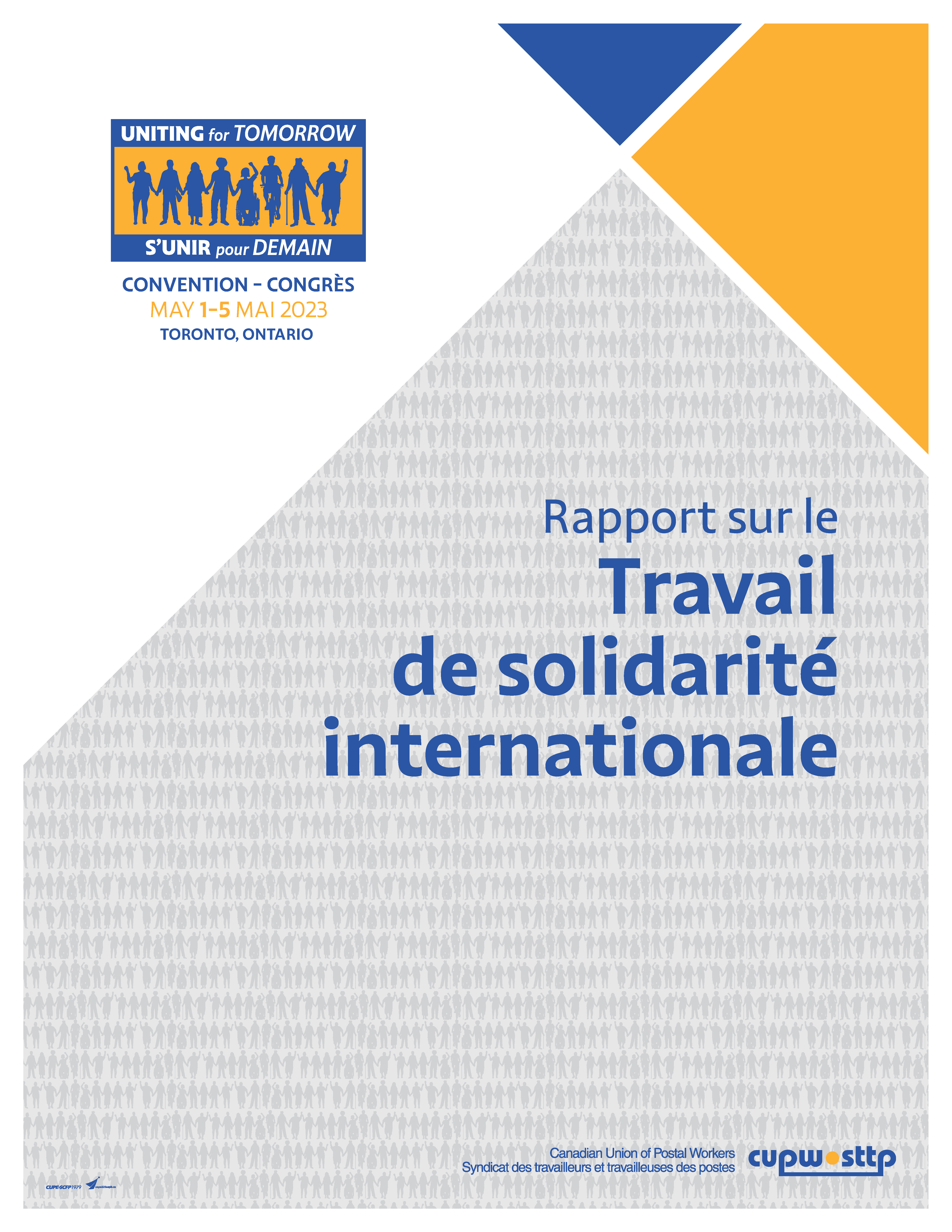 Rapport sur le travail de solidarité internationale (2023)
