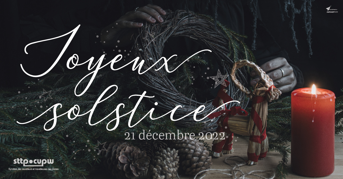 Joyeux solstice! Joyeux solstice!