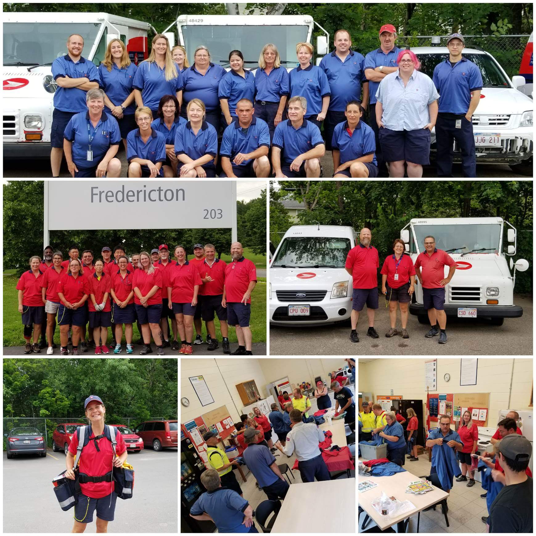 Photo : Fredericton-Oromocto Photo: Red / Blue Solidarity Day