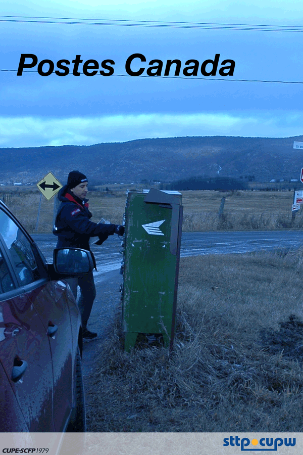 Postes Canada coûte moins de 0 $ aux contribuables.   Elle fait des profits et paie des impôts.