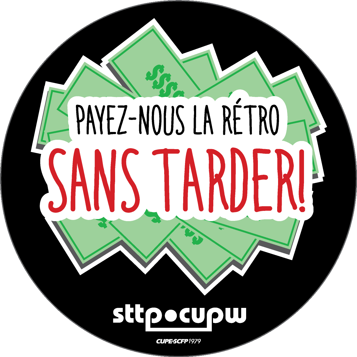 Payez-nous la rétro - sans tarder!