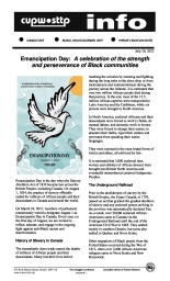 Emancipation Day:  A celebration of the strength and perseverance of Black communities