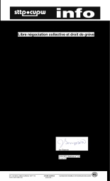 Libre négociation collective et droit de grève