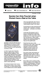 Society Can Only Flourish when Women have a Seat at the Table 