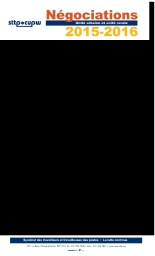 Bulletin - Le STTP présente une offre globale