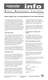 Amid a Busy Year, a Crucial Review of our Postal Service