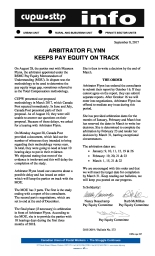 Arbitrator Flynn Keeps Pay Equity on Track