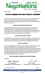 Letter Carriers and Mail Service Couriers