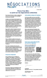 TForce Final Mile –  Le point sur les négociations collectives