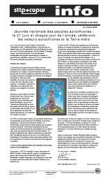 Journée nationale des peuples autochtones : le 21 juin et chaque jour de l’année, célébrons les valeurs autochtones...