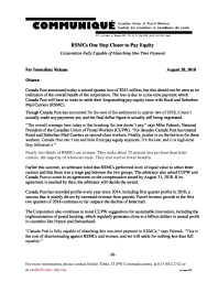 RSMCs One Step Closer to Pay Equity