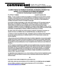 La grève postale se poursuit en Ontario, en Nouvelle Écosse et au Québec, et elle reprend en Colombie-Britannique 