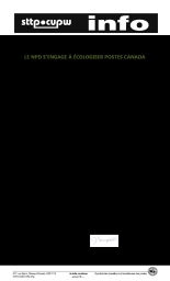 Le NPD s’engage à écologiser Postes Canada