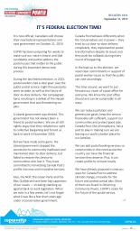 It’s Federal Election Time!