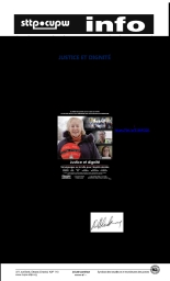 Justice et dignité : Le STTP vous invite à la première de son nouveau documentaire