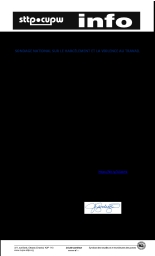 Sondage national sur le harcèlement et la violence au travail