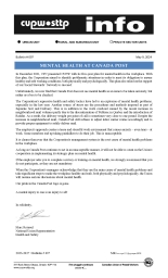 Mental Health at Canada Post 