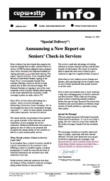 “Special Delivery”: Announcing a New Report on Seniors’ Check-in Services