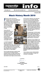 Black History Month 2019