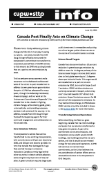 Canada Post Finally Acts on Climate Change