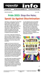 Pride 2023: Stop the Hate; Speak Up Against Discrimination