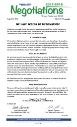 We Have Access to Information! 