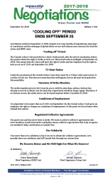 “Cooling Off” Period Ends September 25