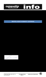 Mental Health Benefit Coverage