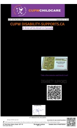 CUPW Disability-Supports.ca - A First of its Kind in Canada