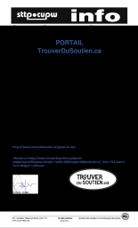 Portail TrouverDuSoutien.ca
