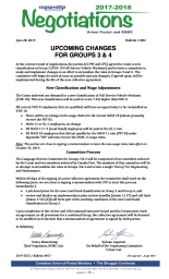 Upcoming Changes for Groups 3 & 4