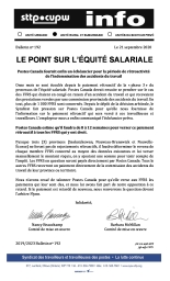 Le point sur l’équité salariale