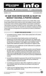 Ce que vous devez savoir au sujet du mandat vaccinal à Postes Canada