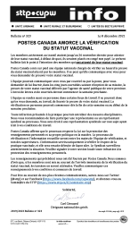 Postes Canada amorce la vérification du statut vaccinal