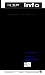 Notre force repose sur le respect