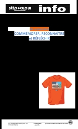 30 septembre - COMMÉMORER, RECONNAÎTRE et RÉFLÉCHIR
